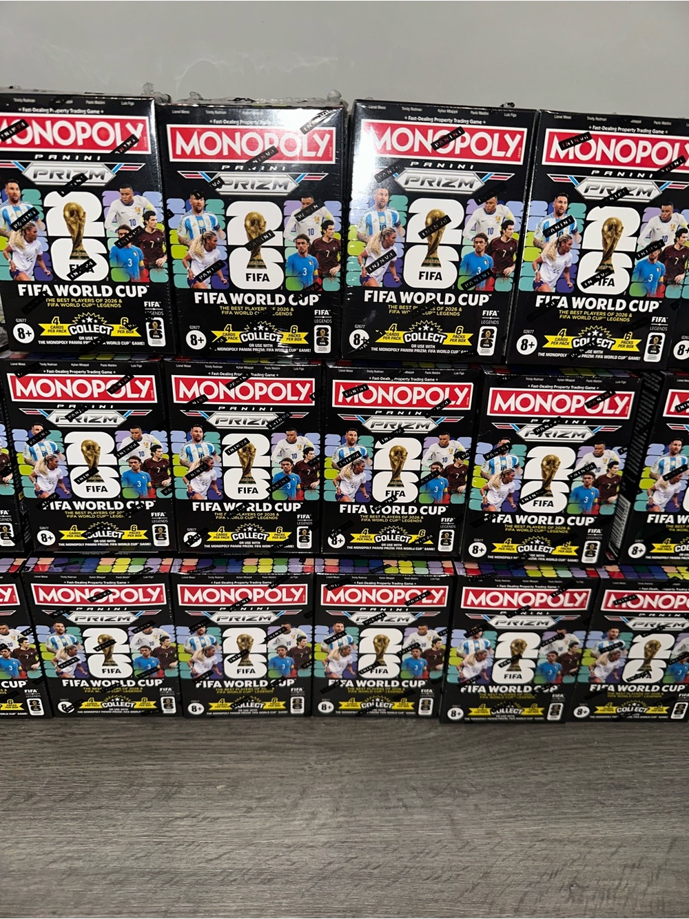 Monopoly x FIFA world cup 2026 prizm panini